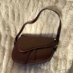 Saddle Bag Brown Leather